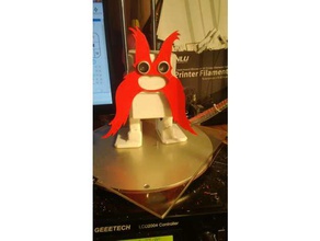 bunny-otto vs yosemite-otto 3d drucken 3d print model - Mito3D