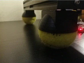 ender 3 tennisball compuerta pies 3d impresión 3d print model - Mito3D