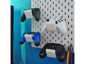 universal-controller-Halter skadis sk&aringdis pegboard video Spiele ikea microsoft nintendo wechseln pro controller ps4 sony Dampf steam-controller switch pro-controller Ventil xbox 360 one 3d print model - Mito3D