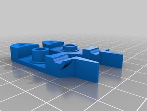 Umlenk-Hebel öffnen-clearance kompakter bowden-extruder 3d Drucker Extruder 3d print model - Mito3D