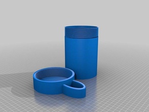 geocache cache sport outdoors container geocaching 3d print model - Mito3D