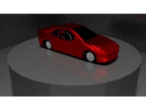 1993 acura ıntegra araç araba model oyuncak 3d print model - Mito3D