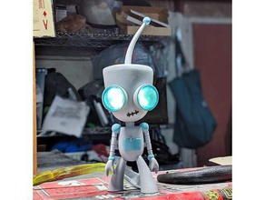gir modelo los robots invasor zim 3d print model - Mito3D