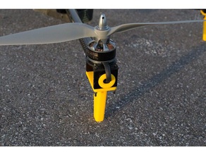 25 mm tampa do tubo de drones quadcopter 3d impressão 3d print model - Mito3D