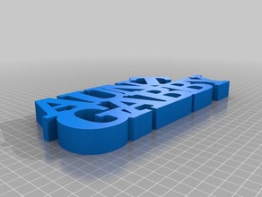 tia gabby esculturas personalizado 3d print model - Mito3D