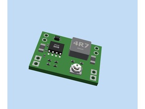 modello mp1584 mini dc-dc l'elettronica dcdc mp1584en 3d print model - Mito3D