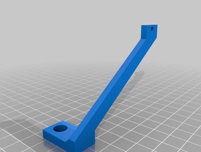 camera arm extension right angle off side&gt 3d printer parts anet a8 upgrade 3d print model - Mito3D