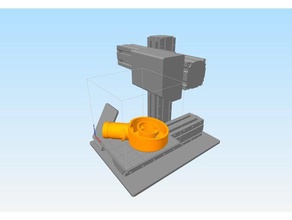 drill dust collector vacuum attachment dyson remix parts drilling adapter 3d print model - Mito3D