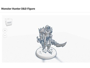 monster hunter d&d figura brinquedo jogo os acessórios artemis caçador de recompensas o dd dragão dragões dungeon masmorras e figurine little 3d print model - Mito3D