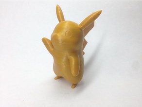 pikachu revisión juegos pokemon 3d print model - Mito3D