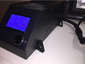 monoprice maker select v2 control box stand 3d printer accessories 3d print model - Mito3D