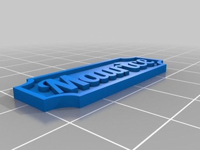 maurice arredamento personalizzato 3d print model - Mito3D