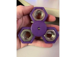 34 paslanmaz çelik somun fidget spinner oyuncaklar oyunlar spinners 3d print model - Mito3D