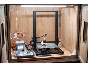 gabinete de canto colchetes 3d a impressora acessórios 3d print model - Mito3D