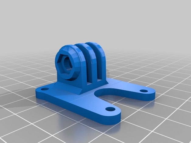 gopro montaje del rotor riot cl1 3d impresión 3D print model - Mito3D
