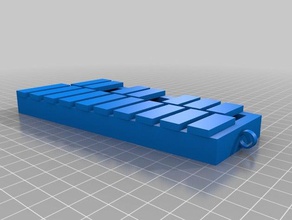 xylophone keychain keychains ender 3 xlophone 3d print model - Mito3D