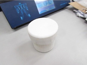small bottle twist top enclosure household 3d print model - Mito3D