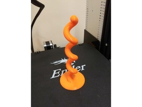 spirale helix test 3d la stampa 3d print model - Mito3D