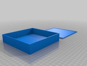 mi caja recipientes personalizado 3d print model - Mito3D