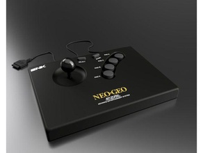 neogeo contrôleur vidéo jeux fusion360 snk 3d print model - Mito3D