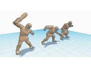 heroscape proxies zombies morindan tipo juegos miniatura 3d print model - Mito3D