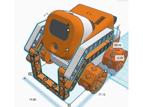 smars gibi cozmo Robotik 3d print model - Mito3D