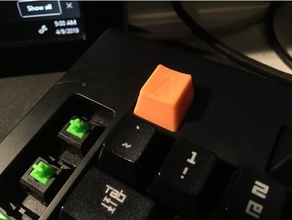 vide rasoir touche caps veuve noire édition 2014 ordinateur cerise dessus des touches clavier mécanique 3d print model - Mito3D
