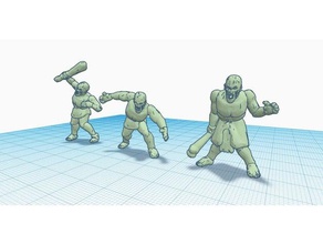 heroscape zombi morindan türü vekiller oyunlar minyatür 3d print model - Mito3D