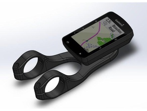 garmin mountfor &oslash 26 mm handlebar sport outdoors edge 3d print model - Mito3D