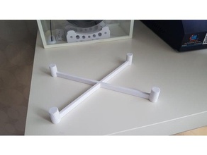 vidro cama cooler suporte cr 10 mini 3d impressão stand 3d print model - Mito3D