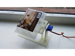 simplify quail eggs turner incubator arduino powered outdoor garden hatching 3d print model - Mito3D