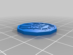 kirby dollar coin interactive art 3d print model - Mito3D