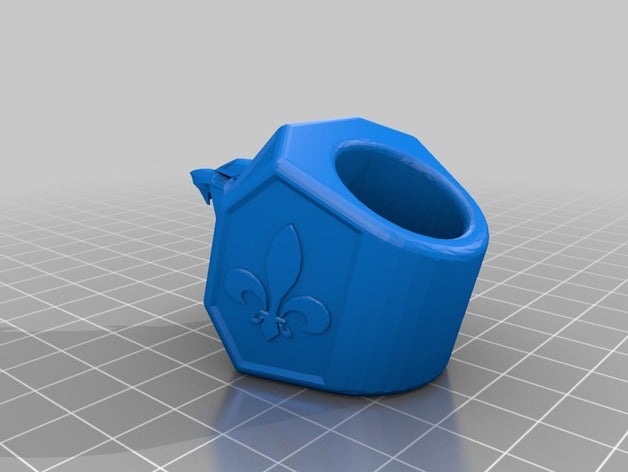 bsa lobo diapositiva woggle 3d impresión 3D print model - Mito3D