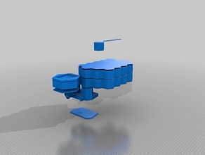 mon personnalisés solaire ruche 20 plein air jardin 3d print model - Mito3D