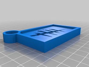 her ölü gün ışığı Anahtarlık llavero video oyunu 3d print model - Mito3D