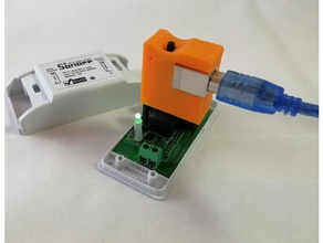 sonoff relais usb-programmer Fall - Elektronik esp8266 3d print model - Mito3D