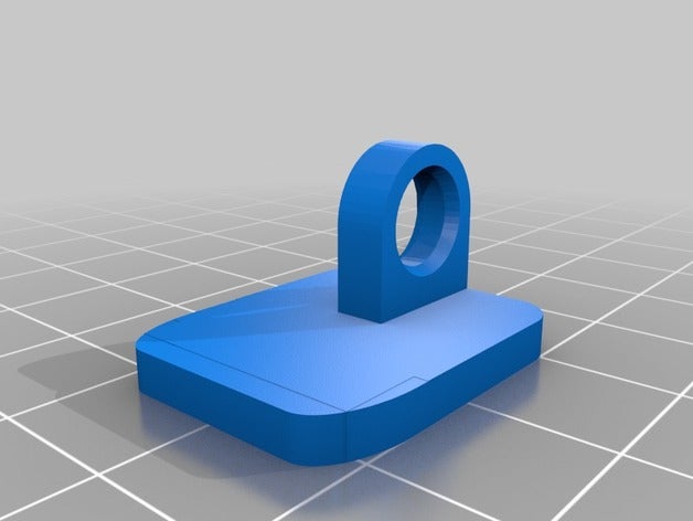 remixé crochet boucle de verrouillage ménage le verrou la porte 3D print model - Mito3D