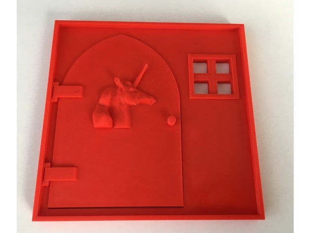 ouverture de fée la porte les jouets jeux 3D print model - Mito3D