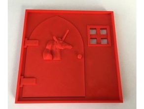 opening fairy door toys games 3d print model - Mito3D
