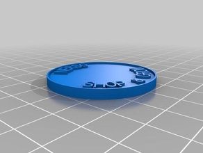 nerso coin coins badges customized 3d print model - Mito3D