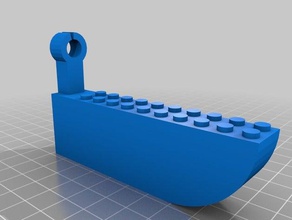 flybrix barco de conversión 3d la impresión lego 3d print model - Mito3D