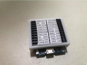 mini d1 esp32 tutucu bağlantı elektronik wemos 3d print model - Mito3D