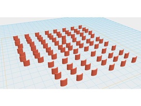 simples telhas edifícios estruturas mesa de jogos terreno 3d print model - Mito3D