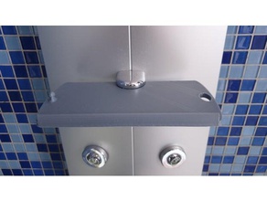 showerpanel duschpaneel duschablage sabun tepsi ablage çapa silecekler banyo showerproof aksesuarları 3d print model - Mito3D