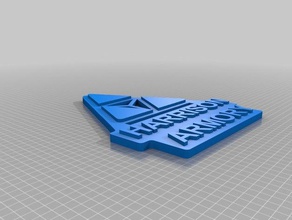 harrison Schlüsselanhänger Waffenkammer lancer rpg 3d print model - Mito3D