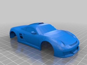 ruf slot car toys games slotcar podium 3d print model - Mito3D