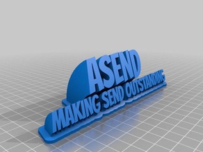 asend2 office customized 3d print model - Mito3D