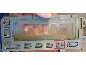 pannello di controllo pulsante electrolux lavatrice sostituzione parti 146 9892 3d print model - Mito3D