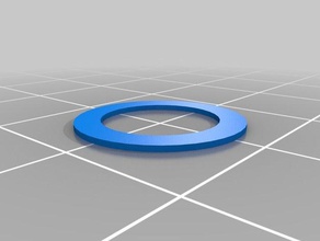 fitschenringe household hinge ring 3d print model - Mito3D