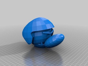 dumb guy interactive art customized 3d print model - Mito3D